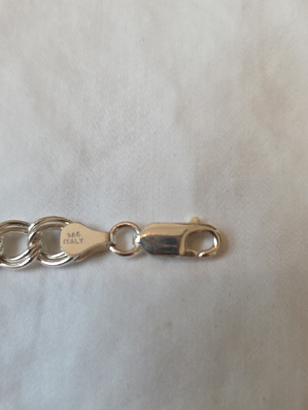 Sterling Silver Charm Bracelet With Dragonfly Charm - Picture 5 of 8